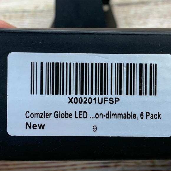 LED‎ G45 Light Bulb 6 Pack Non Dimmable E12 Base 5000K 6W Unused in Original Box - Picture 2 of 7